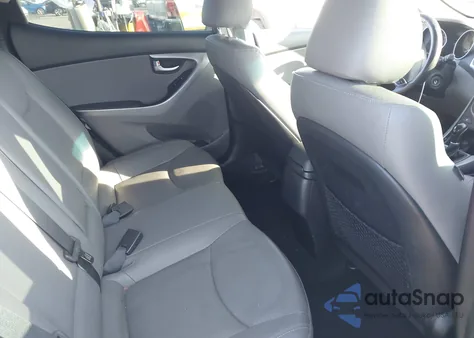 2015 Hyundai Elantra Limited из США, поврежденный, VIN KMHDH4AE4FU416657